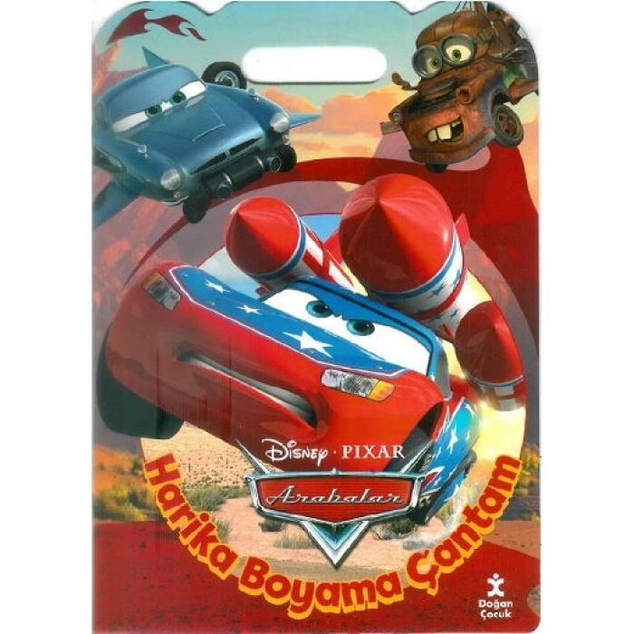 Disney Arabalar Harika Boyama Çantam