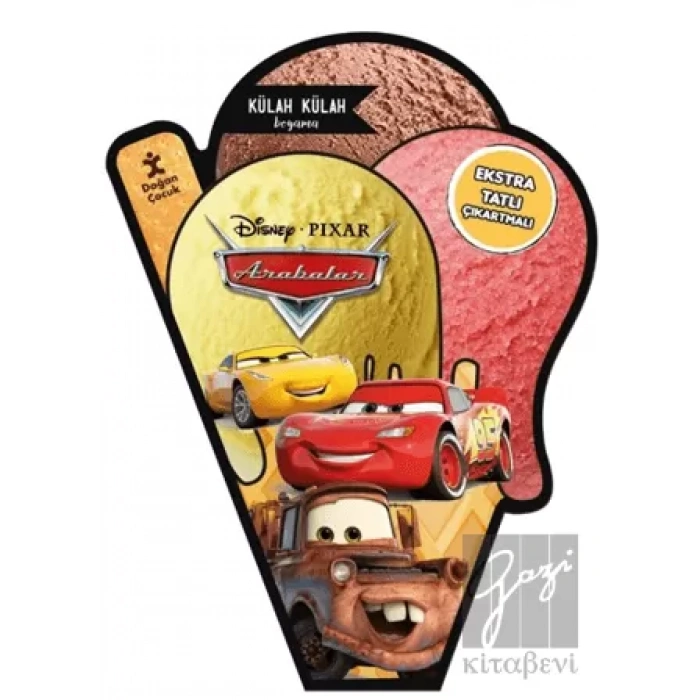 Disney Arabalar - Külah Külah Boyama