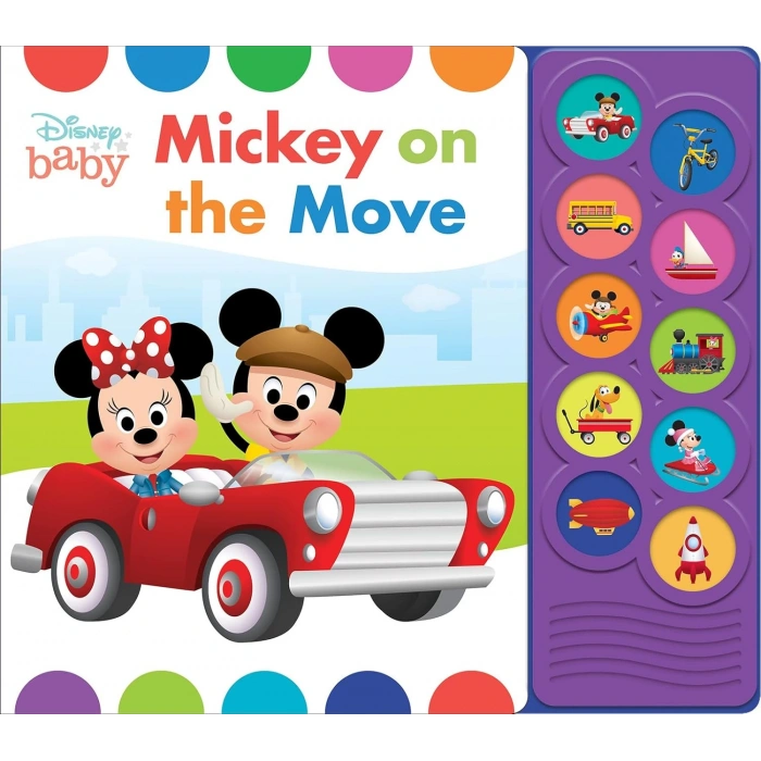 Disney Baby Mickey Mouse, Minnie, and More!: Mickey on the Move (Sesli Kitaplar)