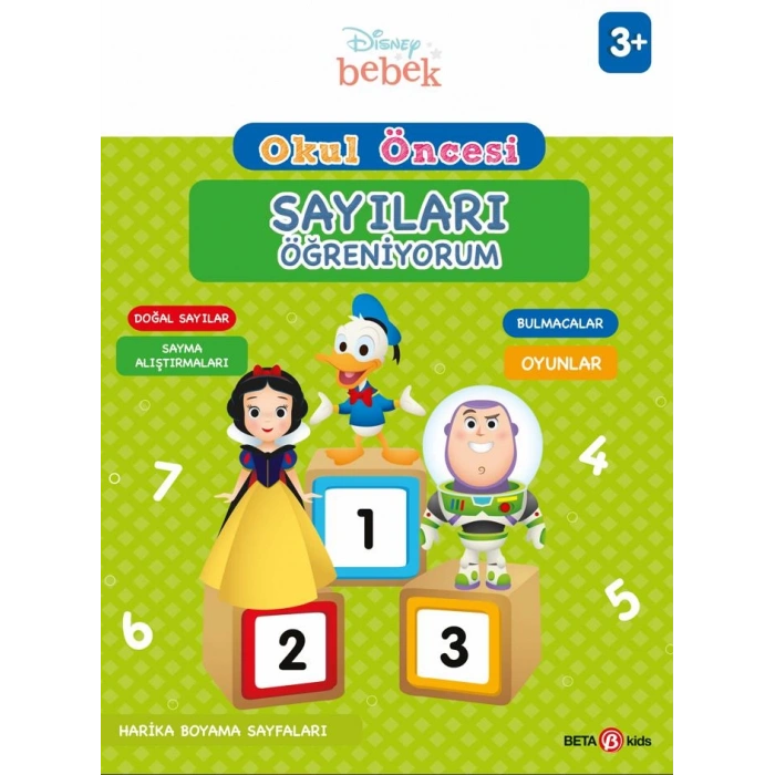 Disney Eğitsel Okul Öncesi Sayıları Öğreniyorum