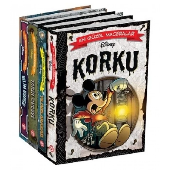 Disney En Güzel Maceralar Serisi - 4 Kitap Takım