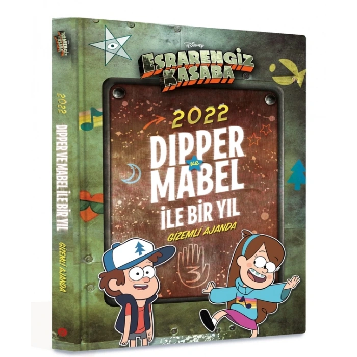 Disney - Esrarengiz Kasaba 2022 Dipper ve Mabel ile Bir Yıl - Gizemli Ajanda