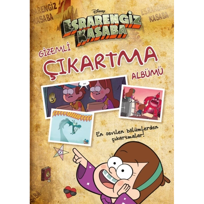 Disney Esrarengiz Kasaba Gizemli Çıkartma Albümü