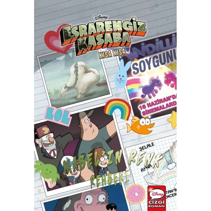Disney Esrarengiz Kasaba Kısa Kısa Mabel’in Renk Rehberi