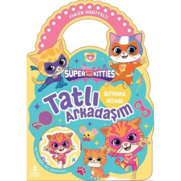 Disney Jr.Supper Kitties - Tatlı Arkadaşım Boyama Kitabı