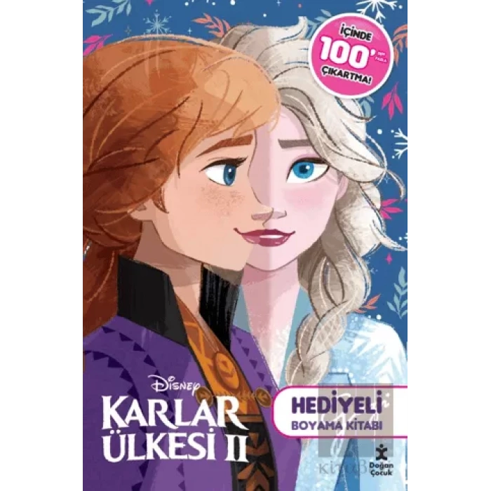 Disney Karlar Ülkesi 2 100+ Çıkartma Hediyeli Boyama Kitabı