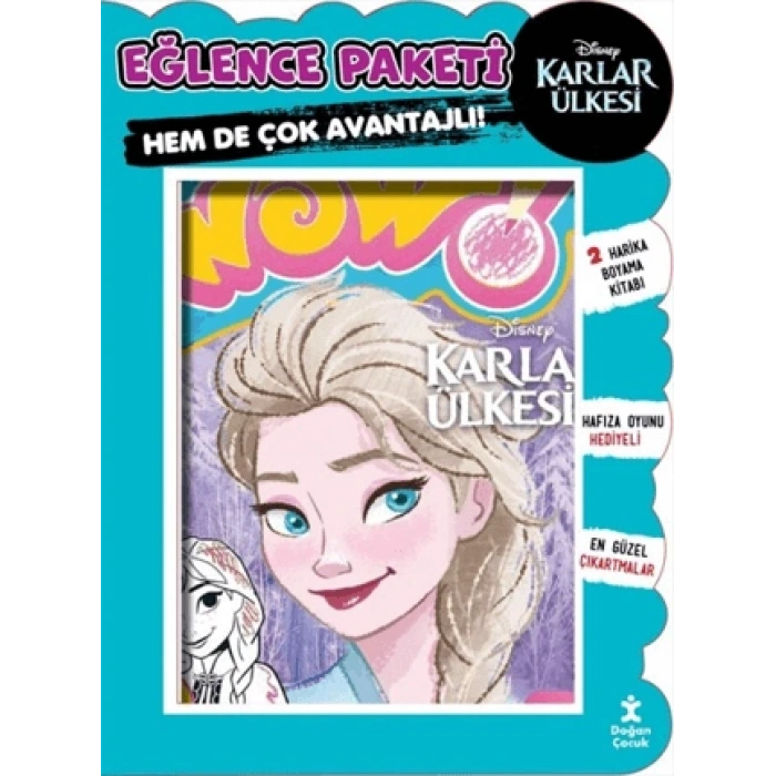 Disney Karlar Ülkesi 2li Boyama - Eğlence Paketi