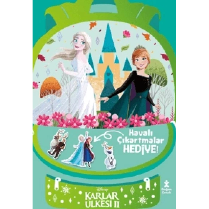 Disney Karlar Ülkesi (Ciltli);Parıltılı Tatil Çantam Etkinlik ve Boyama Kitabı