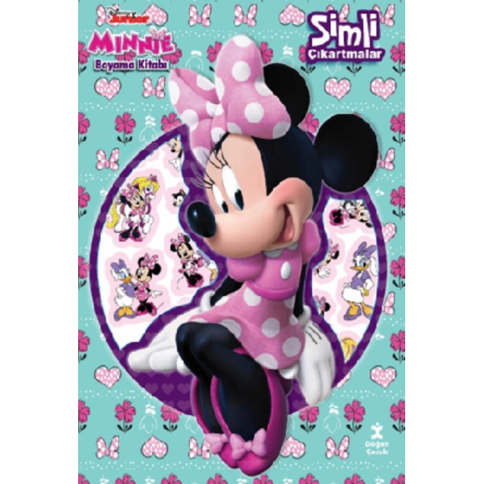 Disney Minnie Simli Çıkartmalarla Boyama