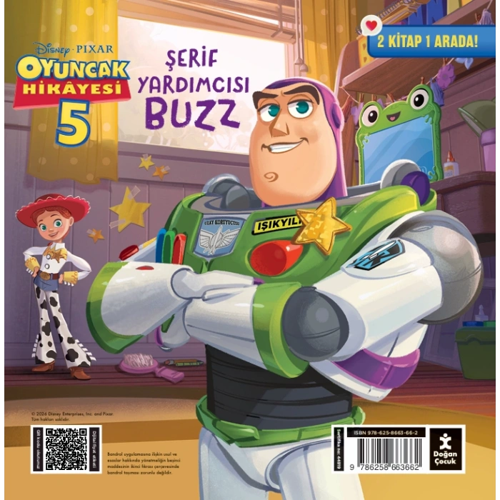 Disney Pixar  Oyuncak Hikayesi 5 Şerif Jessie Ve Şerif Yardımcısı Buzz