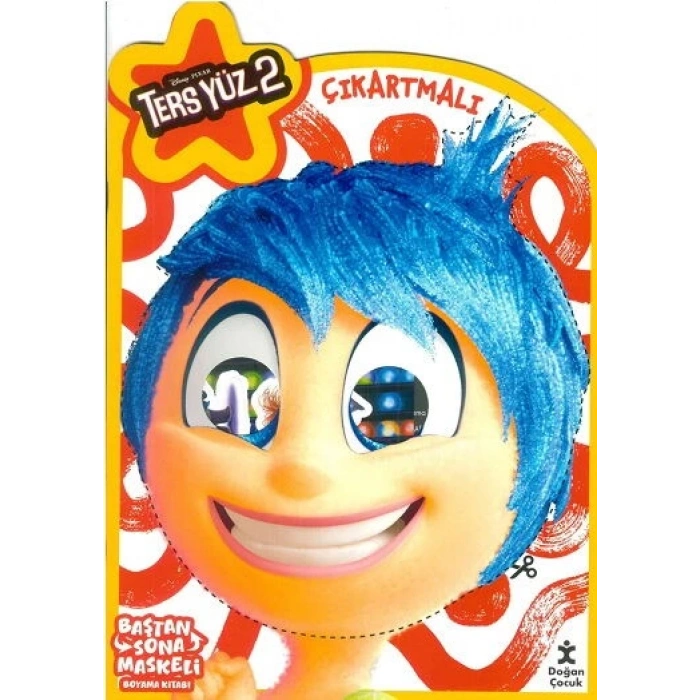 Disney Pixar Ters Yüz 2 - Baştan Sona Maskeli Boyama Kitabı