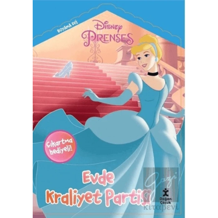 Disney Prenses Boyama Evi Evde Kraliyet Partisi