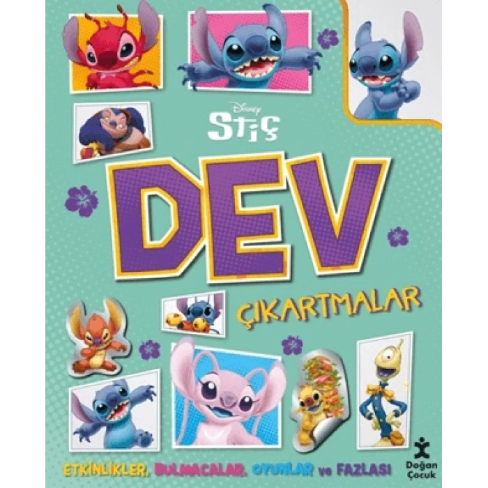 Disney Stiç - Dev Çıkartmalar Etkinlik Kitabı