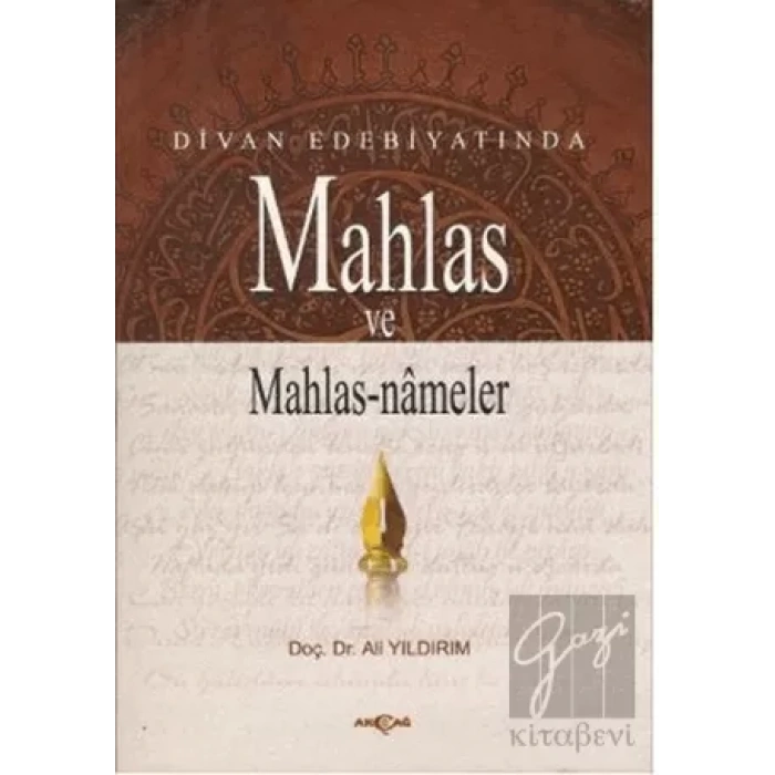 Divan Edebiyatında Mahlas ve Mahlasnameler