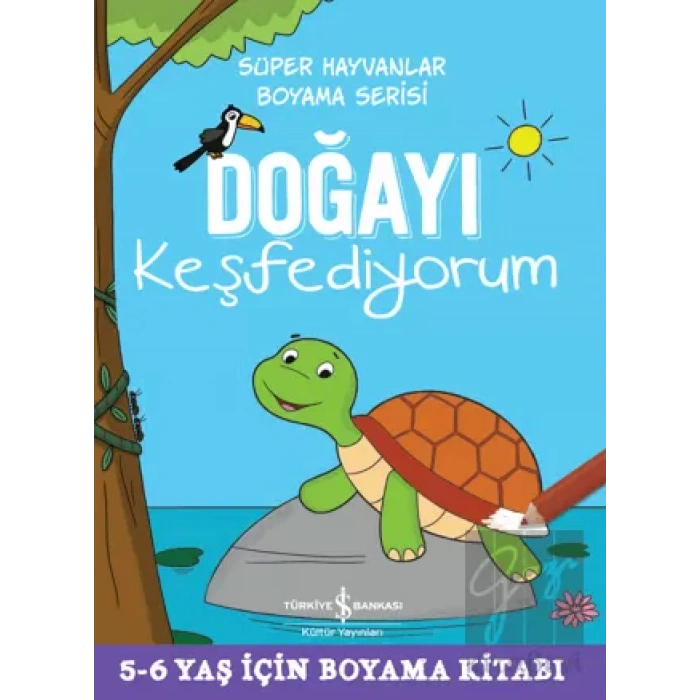 Doğayı Keşfediyorum - Süper Hayvanlar Boyama Serisi