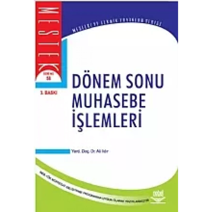 Dönem Sonu Muhasebe İşlemleri