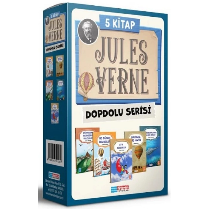 Dopdolu Jules Verne Serisi (5 Kitap)