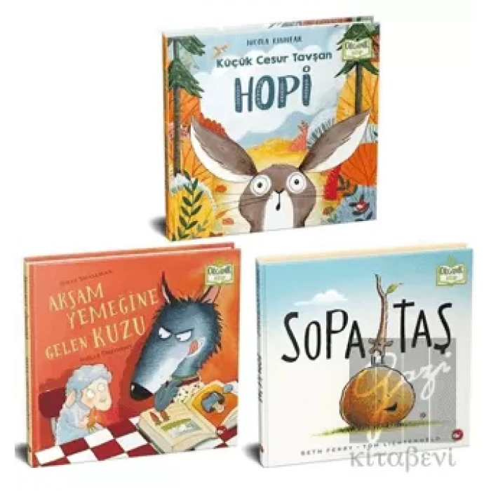 Dostluk Kitapları Set - Organik Kitap (3 Kitap Takım)