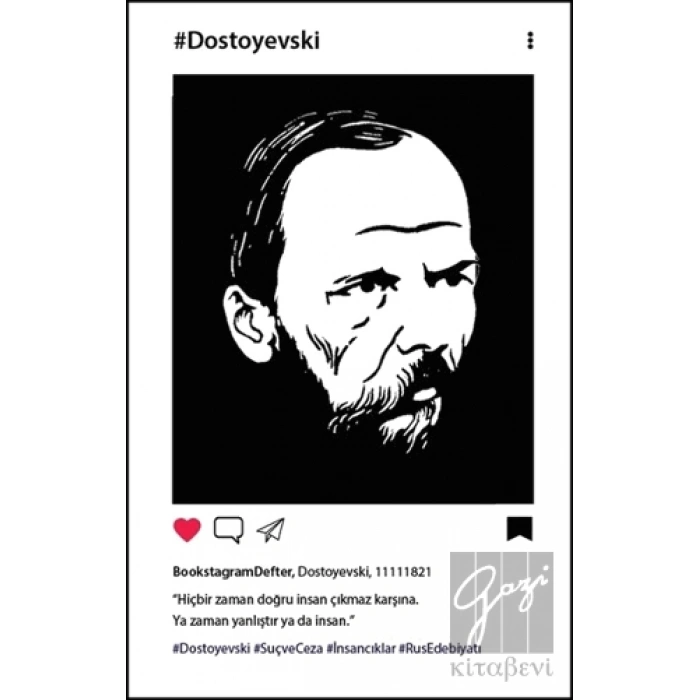 Dostoyevski Bookstagram Defter