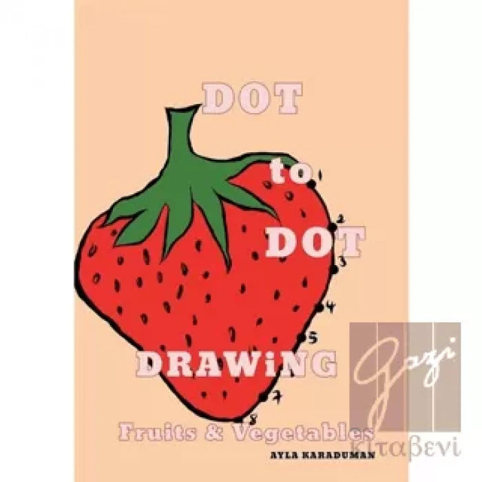 Dot to Dot Drawing Fruits Vegetables