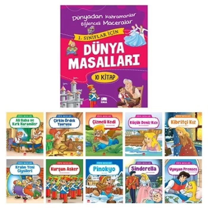 Dünya Masalları (10 Kitap)