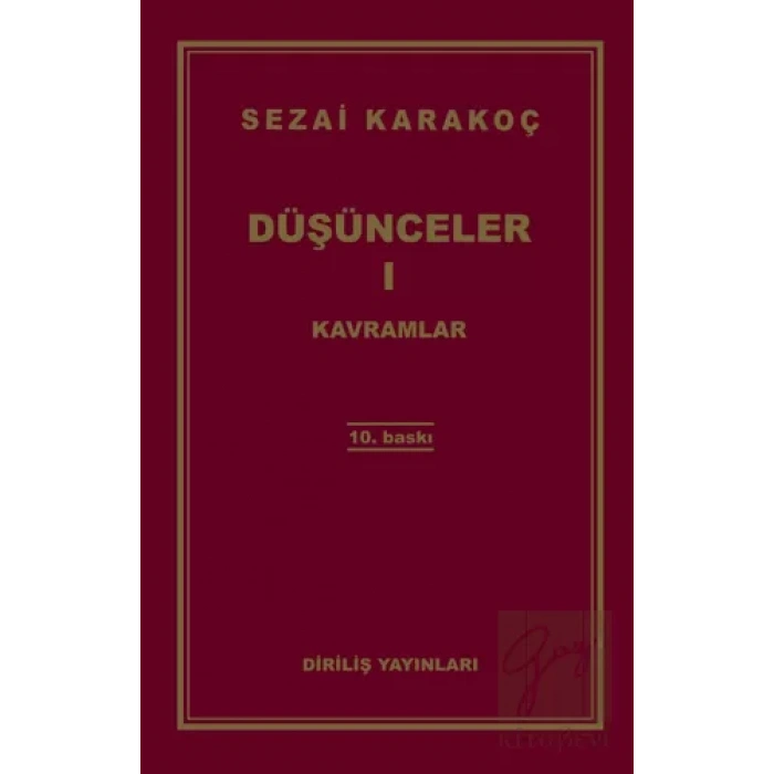 Düşünceler 1: Kavramlar