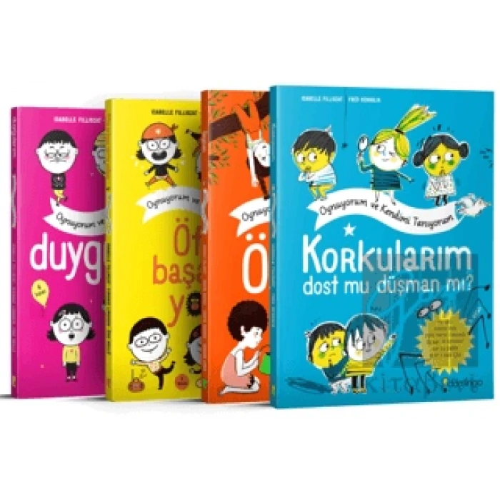 Duygularım - Oynuyorum ve Kendimi Tanıyorum Seti (4 Kitap)