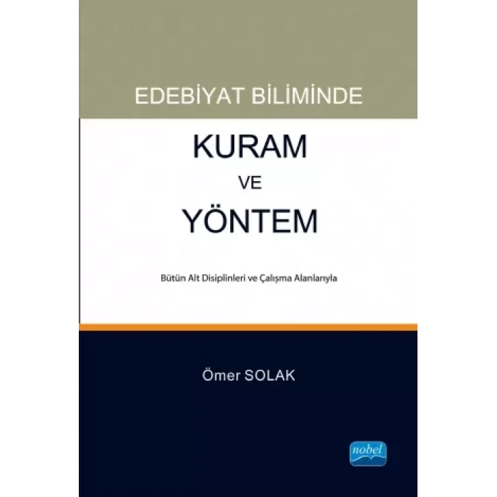 Edebiyat Biliminde Kuram ve Yöntem