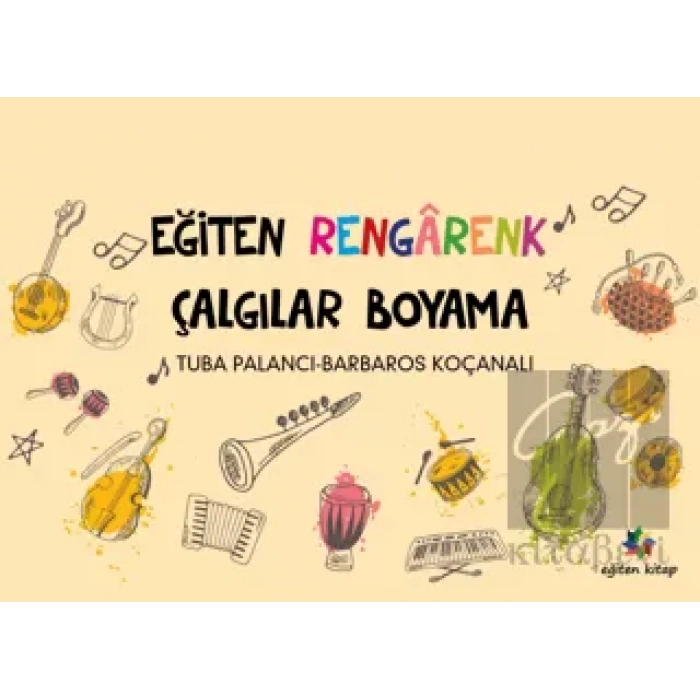 Eğiten Rengarenk Çalgılar Boyama