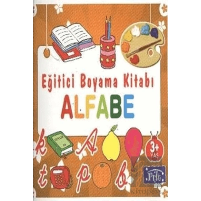 Eğitici Boyama Kitabı - Alfabe