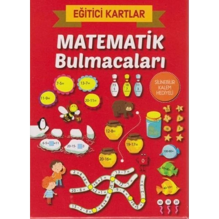 Eğitici Kartlar Matematik Bulmacaları