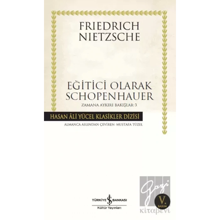 Eğitici Olarak Schopenhauer