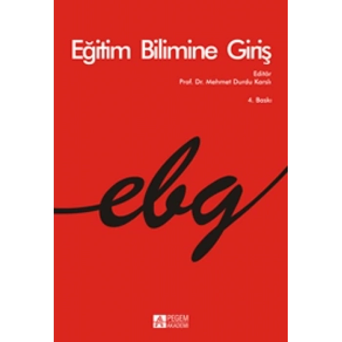 Eğitim Bilimine Giriş
