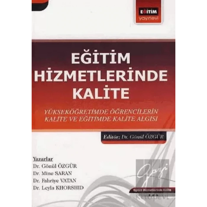 Eğitim Hizmetlerinde Kalite