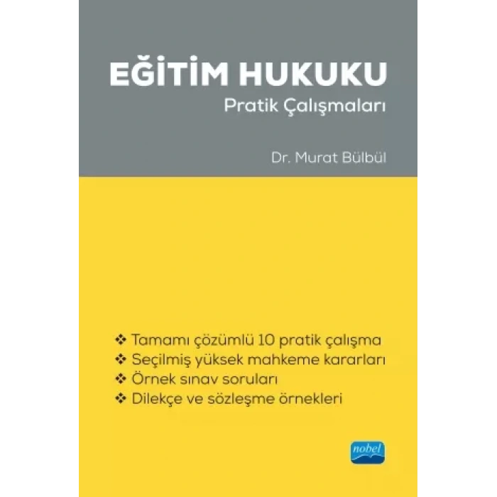 EĞİTİM HUKUKU Pratik Çalışmaları