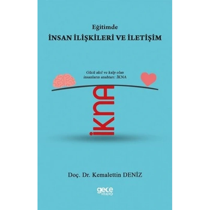 Eğitimde İnsan İlişkileri ve İletişim