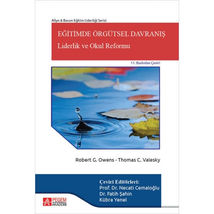 Eğitimde Örgütsel Davranış: Liderlik ve Okul Reformu