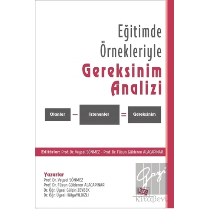 Eğitimde Örnekleriyle Gereksinim Analizi