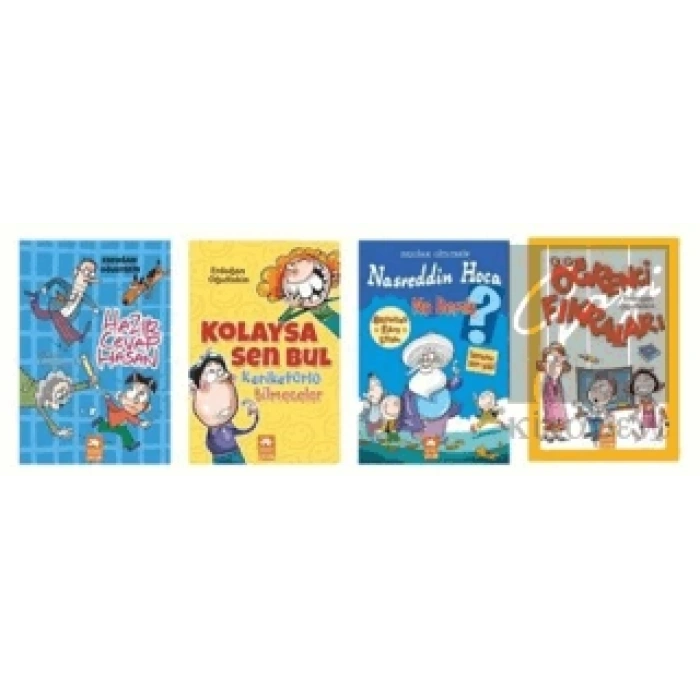 Eğlenceli Çocuk Seti-4 Kitap Takım