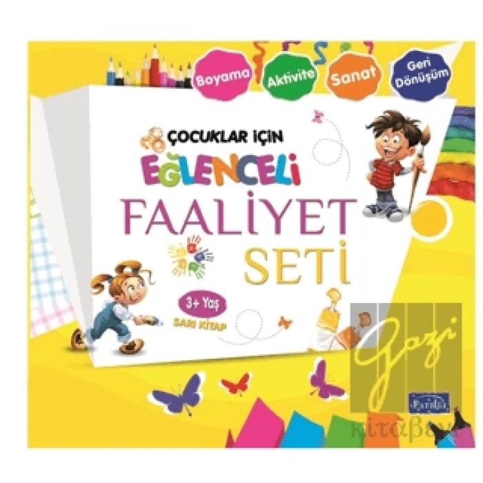 Eğlenceli Faaliyet Seti - Sarı Kitap - 3+ Yaş
