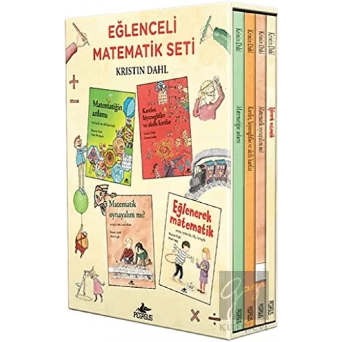 Eğlenceli Matematik Kutulu Özel Set (4 Kitap)