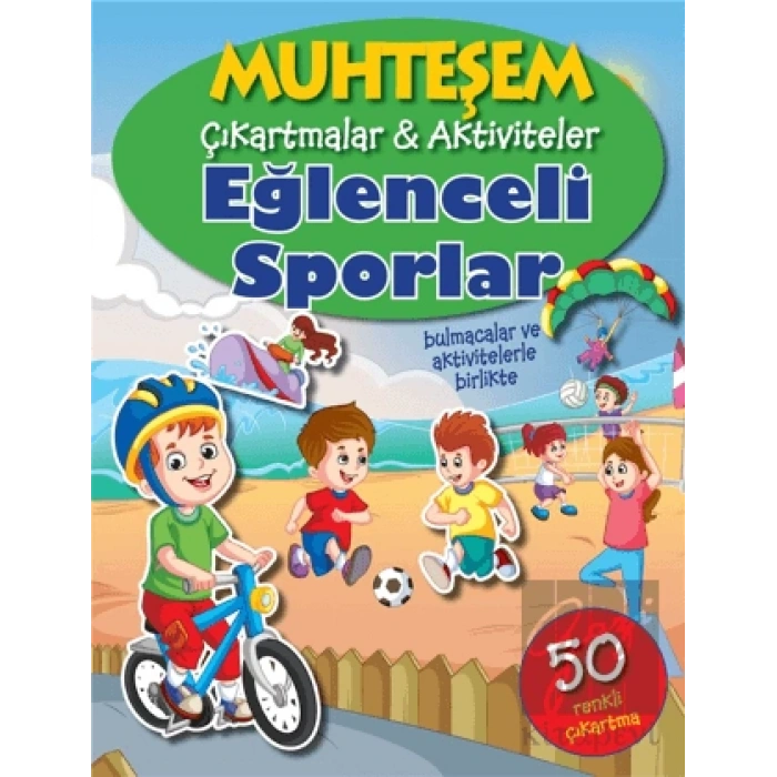 Eğlenceli Sporlar - Muhteşem Çıkartmalar ve Aktiviteler