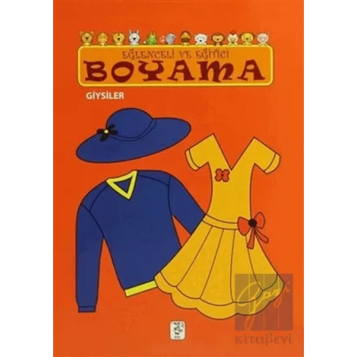 Eğlenceli ve Eğitici Boyama - Giysiler