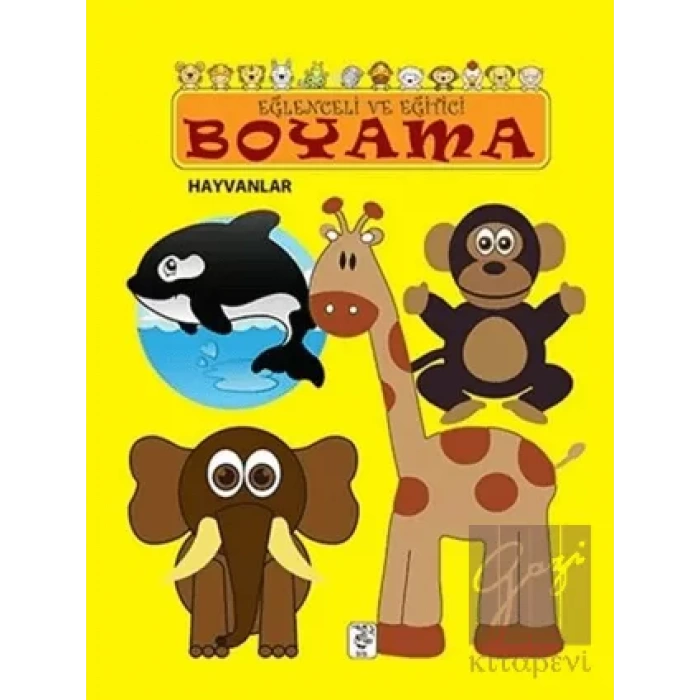 Eğlenceli ve Eğitici Boyama - Hayvanlar
