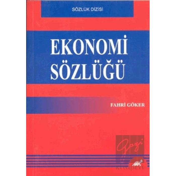Ekonomi Sözlüğü