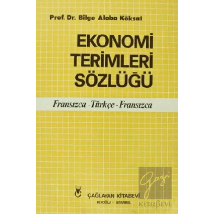 Ekonomi Terimleri Sözlüğü