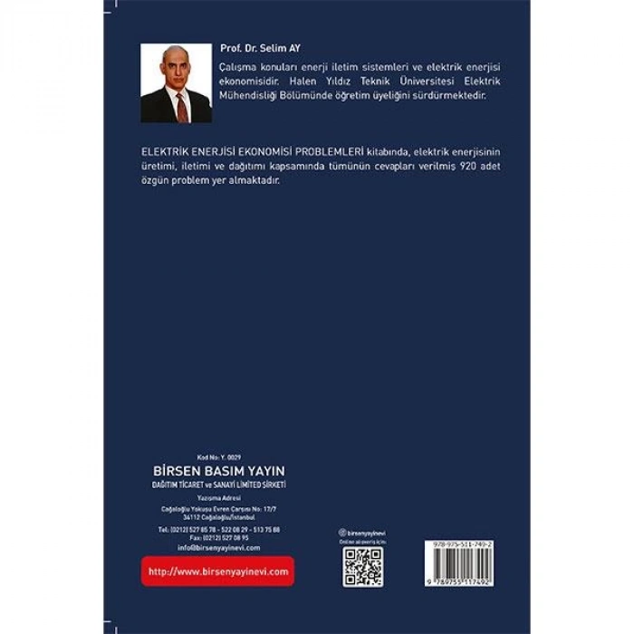 Elektrik Enerjisi Ekonomisi Problemleri / Selim Ay