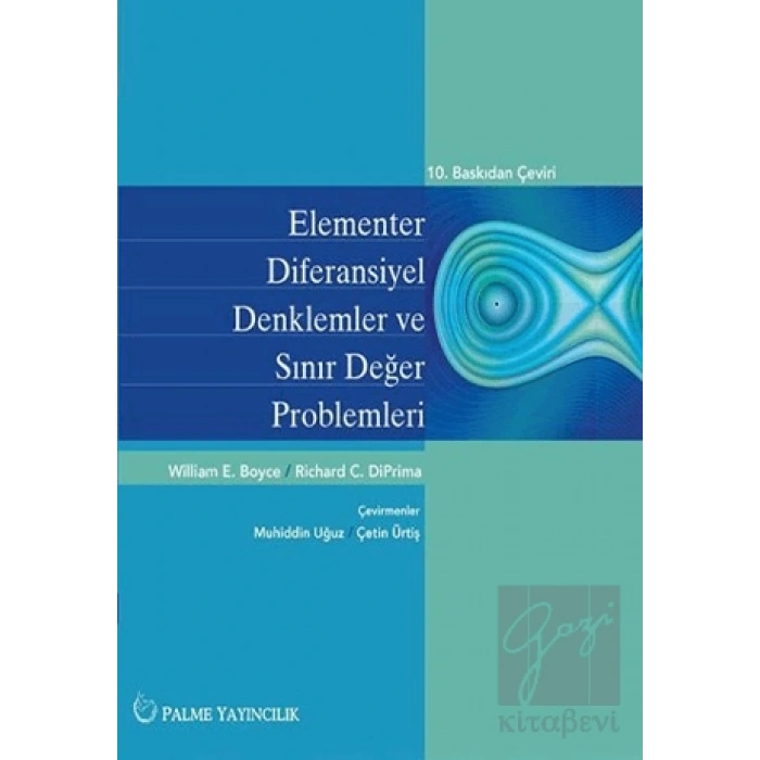 Elementler Diferansiyel Denklemler ve Sınır Değer Problemleri
