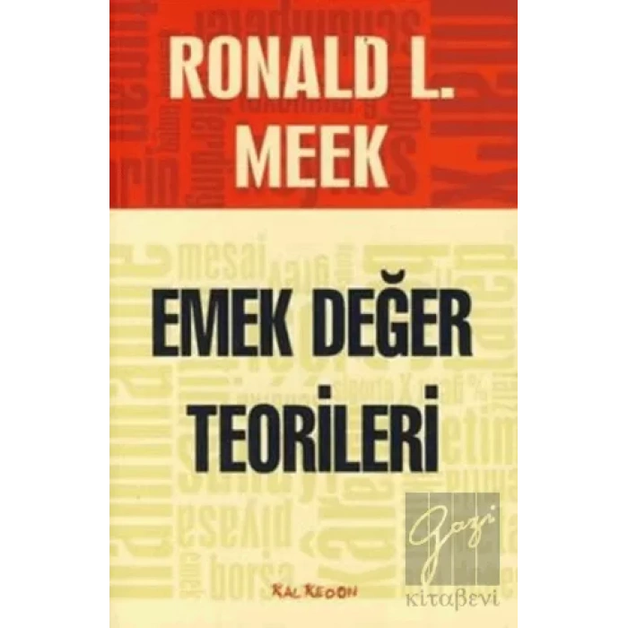 Emek Değer Teorileri