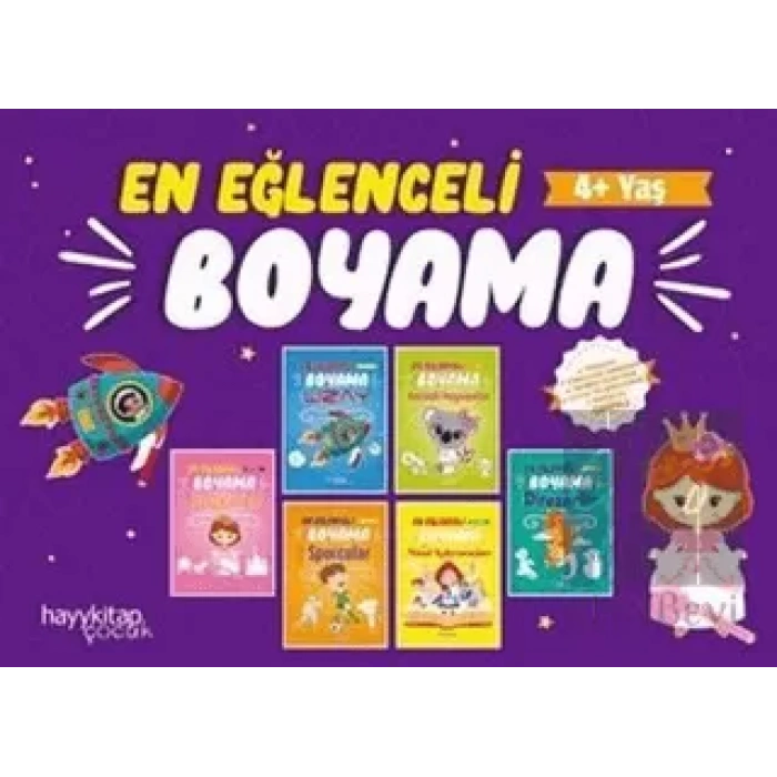 En Eğlenceli Boyama 6’lı Set